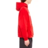 Felpa con cappuccio e logo SS22 “Rosso” 674986TLVF26407