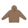 Felpa con cappuccio e logo sul retro, vestibilità regolare “Brown” 600583TMVF57761