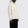 Felpa con cappuccio e logo sul retro, vestibilità regolare “Off White” 600583TMVF5-9069