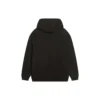 Felpa con cappuccio e logo, vestibilità media “Washed Black” 600583TLVB81146