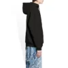 Felpa con cappuccio e logo, vestibilità media “Washed Black” 600583TLVB81146