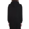 Felpa con cappuccio e maniche lunghe con logo BB, nera 612959TJVD71000