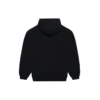 Felpa con cappuccio e stemma BB ricamato “Black” 620973TKV721069