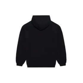 Felpa con cappuccio e stemma BB ricamato “Black” 620973TKV721069