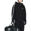 Felpa con cappuccio e zip Balenciaga x adidas “Black White” 723754TNVN28482