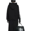 Felpa con cappuccio e zip Balenciaga x adidas “Black White” 723754TNVN28482