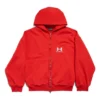 Felpa con cappuccio e zip Balenciaga x Under Armour “Red White” 803264TRVB86540