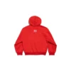 Felpa con cappuccio e zip Balenciaga x Under Armour “Red White” 803264TRVB86540