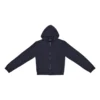 Felpa con cappuccio e zip “Black” 697949TMVC21151