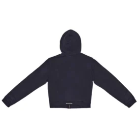 Felpa con cappuccio e zip “Black” 697949TMVC21151