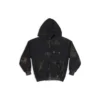 Felpa con cappuccio e zip Gaffer Heavy Washed, vestibilità slim “Grigio” 720424TNVK51227