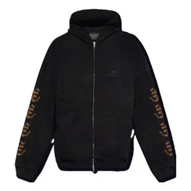 Felpa con cappuccio e zip Heavy Metal “Nera” 744455TOVD81055 Felpa con cappuccio e zip Heavy Metal “Nera” 744455TOVD81055