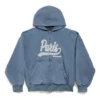 Felpa con cappuccio e zip integrale Enjoy Paris, vestibilità regolare “Faded Blue” 803264TRVL99340