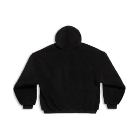Felpa con cappuccio e zip oversize “Black” 768694TKQ261000 Felpa con cappuccio e zip oversize “Black” 768694TKQ261000