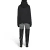 Felpa con cappuccio e zip “Sticky Note”, vestibilità media “Black Faded” 744457TOVD31055