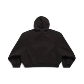 Felpa con cappuccio e zip Unity Sports Icon Boxy, vestibilità larga “Black” 787354TQVD59034