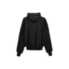 Felpa con cappuccio e zip, vestibilità ampia “Black” 750965TNT391000