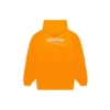 Felpa con cappuccio FW21 con logo arancione 578135TKVE97073