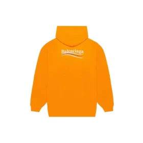 Felpa con cappuccio FW21 con logo arancione 578135TKVE97073