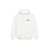 Felpa con cappuccio FW21 con stampa “Political Campaign” – Bianca 578135TKVI99084