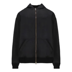 Felpa con cappuccio imbottita e zip 3B Sports Icon “Black” 698867TMO131000