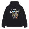 Felpa con cappuccio in cotone Balenciaga x THE SIMPSONS, vestibilità ampia “Black” 674986TLVG81000