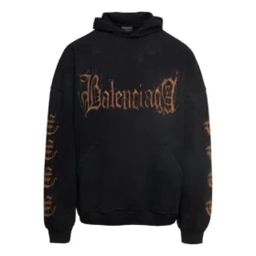 Felpa con cappuccio in cotone Heavy Metal “Washed Black” 739024-TOVD8-1055 Felpa con cappuccio in cotone Heavy Metal “Washed Black” 739024-TOVD8-1055