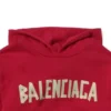 Felpa con cappuccio in cotone Tape Type “Red” 682019TOVB36400