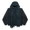 Felpa con cappuccio oversize e zip integrale Unity Sports Icon “Dark Blue” 794747TQVM24021