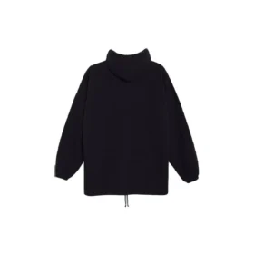 Felpa con cappuccio oversize “Femme Fatale” “Nero” 482217TTK141000