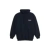 Felpa con cappuccio oversize ricamata per Political Campaign “Black White” 620947TKVI91070