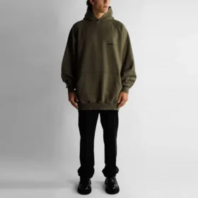 Felpa con cappuccio oversize Strike 1917 “Khaki” 697879TMVH22930 Felpa con cappuccio oversize Strike 1917 “Khaki” 697879TMVH22930