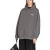 Felpa con cappuccio Political Campaign Large Fit “Grey” 620973TNVG6
