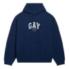 Felpa con cappuccio Pride, vestibilità squadrata “Navy” 651799TLV548561