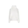 Felpa con cappuccio rotondo Back Flip Oversized “White Black” 761458TPVG19040