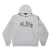 Felpa con cappuccio rotondo Be Kind Oversized “Grigio” 761458TPVD61167