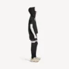 Felpa con cappuccio senza maniche da uomo con vestibilità regolare, colore nero Felpa con cappuccio senza maniche da uomo con vestibilità regolare, colore nero