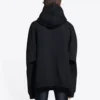 Felpa con cappuccio Slime, vestibilità ampia “Nero” 674986TLVF21069