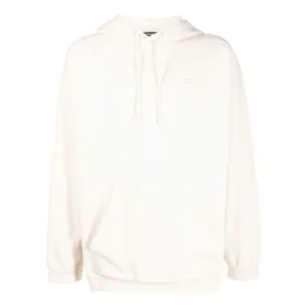 Felpa con cappuccio sportiva oversize con coulisse “Bianco” 600583TLVA19080