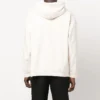 Felpa con cappuccio sportiva oversize con coulisse “Bianco” 600583TLVA19080