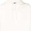 Felpa con cappuccio sportiva oversize con coulisse “Bianco” 600583TLVA19080