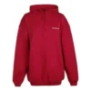 Felpa con cappuccio SS21 Logo, vestibilità media, “Rosso” 578135TIV846295