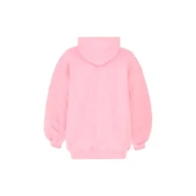 Felpa con cappuccio stampata SS21 Rosa 641529TJVI61401