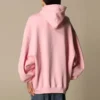 Felpa con cappuccio stampata SS21 Rosa 641529TJVI61401