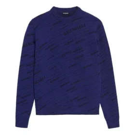 Felpa con logo diagonale “Blue” 583080T15244160