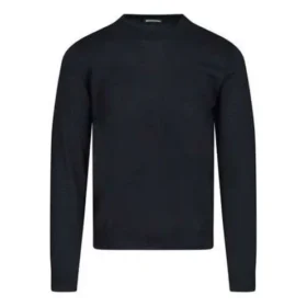 Felpa con stampa sul retro “BB” in tessuto interlock “Nero Blu” 583117T14391710