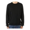 Felpa con stampa sul retro e motivo a BB intrecciati “Black White” 583117T14394170