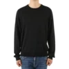 Felpa con stampa sul retro e motivo a BB intrecciati “Black White” 583117T14394170