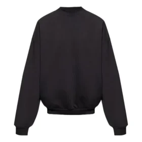 Felpa girocollo Care Label “Black” 724511TNVL61070