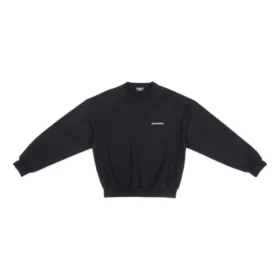 Felpa girocollo Regular Fit “Black” 697869TMVF51070
